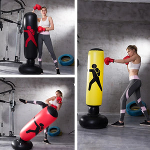Inflatable Vertical Boxing Punching Bag Rieworkes