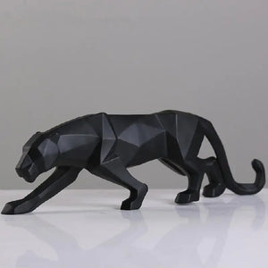 Nordic Style Furniture Decor - Origami Resin Leopard Mimarta