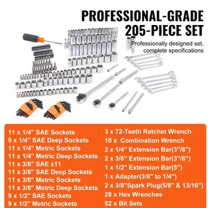 VEVOR Mechanical Tool Kit And Sleeve Kit Mimarta