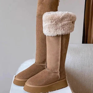 Women's Thick Fleece-lined Long Winter Boots Mimarta