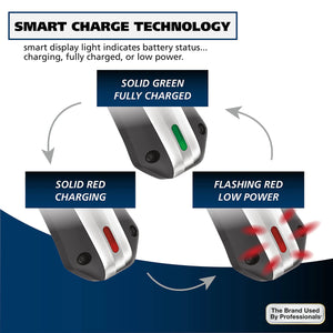 Wahl Lithium Ion Pro Rechargeable Cordless Hair Clippers for Men, Woman, & Children with Smart Charge Technology for Convenient at Home Haircutting - Model 79470 Sliver 22 Piece Set Rieworkes