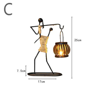 Little Man Candle Holder Rieworkes