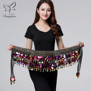 Belly Dance Waist Chain for Beginners with Sequins Mimarta