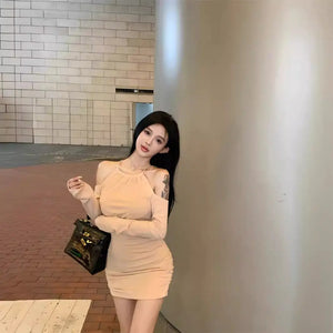 2020 Autumn New Women's Dress with Long Sleeves Mimarta