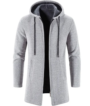 Men's All-Season Fleece-Lined Trend Cardigan – Versatile and Stylish Rieworkes