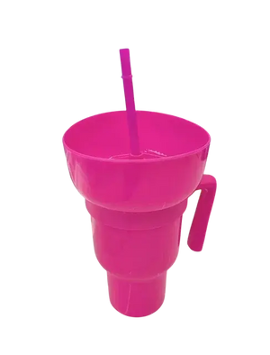 Popcorn Snack With Handle & All-In-One Drink Cup Rieworkes