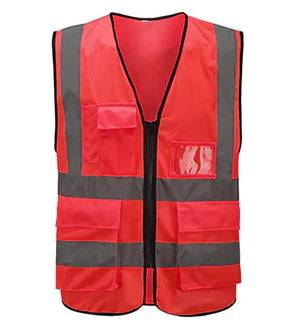 Reflective Vest with Pockets for Cycling Safety Wear Mimarta