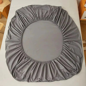 Cotton Bed Fitted Sheet With Elastic Bands Rieworkes