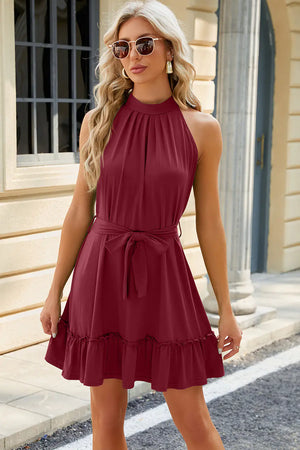 Marinna Grecian Neck Dress Rieworkes