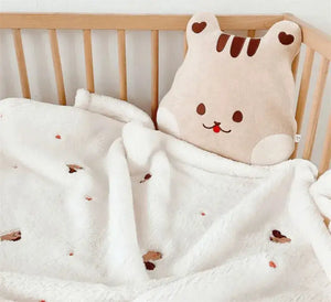 Soft Flannel Baby Blanket for Newborns Rieworkes