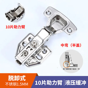 304 Stainless Steel Cabinet Door Hydraulic Hinges Mimarta