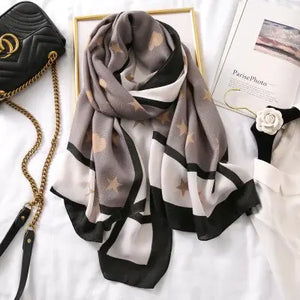 Plaid Scarf for Women Rieworkes