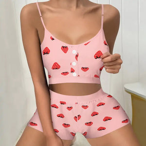 Hem Cami Pajama Set Rieworkes