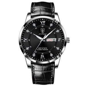 Men's Luxury Leather Sports Watch Mimarta