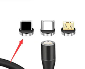 Magnetic Self Winding Cable For Samsung Huawei Rieworkes