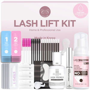 CLIONE PRIME Lash Lift Kit - Eyebrow Lamination kit 5 Applications Eyelash Perm Kit Home & Professional Use Lash Perm Kit Made in Korea Eyebrow Lift Kit Mimarta