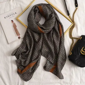 Plaid Scarf for Women Rieworkes