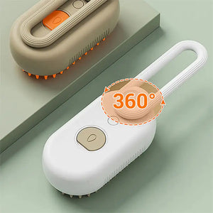 Cat Steam Brush Steamy Dog Brush 3 In 1 Electric Spray Cat Hair Brushes For Massage Pet Grooming Comb Hair Removal Combs Pet Products Rieworkes
