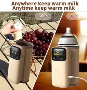 Rechargeable Portable Bottle Warmer for Babies Rieworkes