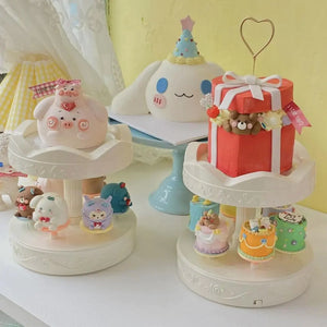 Automatic Rotating Carousel Cake Stand Machine Mimarta