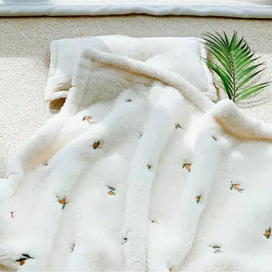 Soft Flannel Baby Blanket for Newborns Rieworkes