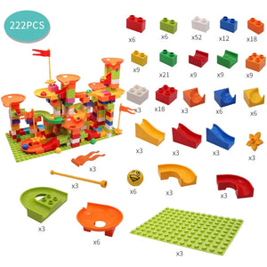 Marble Race Run Block Toys Rieworkes