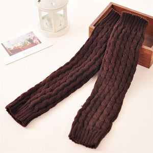 Winter Women's Knitted Knee-High Boot Sock Set Mimarta