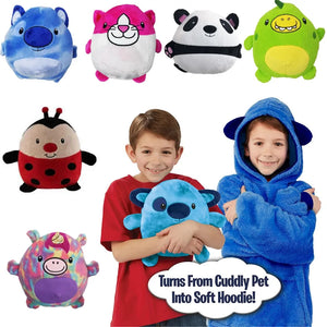 Children's Wearable Blanket Hoodie Rieworkes