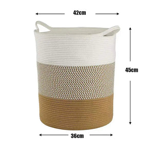 Thick Heavy Cotton Rope Laundry Bucket Rieworkes