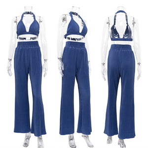 2022 Spring Fashion Loose Women's Pants Set (3 Pieces) Mimarta
