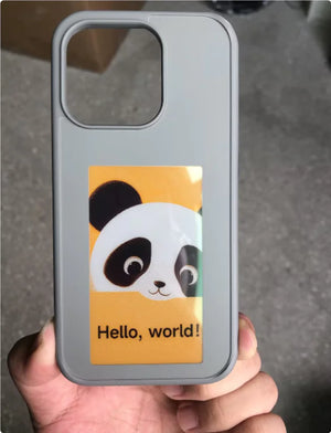 Customizable E INK iPhone Case Rieworkes