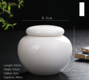 Ceramic Tea Canister for Home Furniture Mimarta
