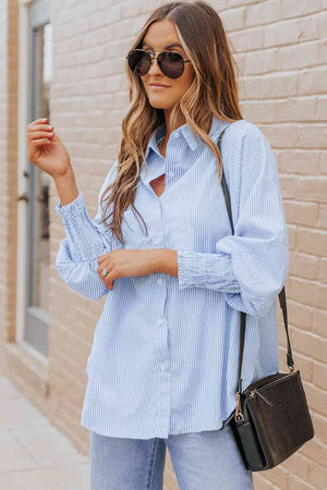 Fernanda Lantern Sleeve Shirt Rieworkes