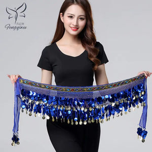 Belly Dance Waist Chain for Beginners with Sequins Mimarta
