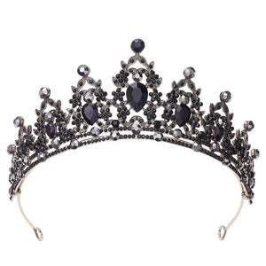 Luxury Rhinestone Bridal Crown Hair Accessory Mimarta