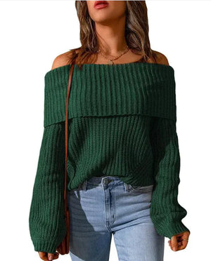 Off-the-Shoulder Sweater Rieworkes