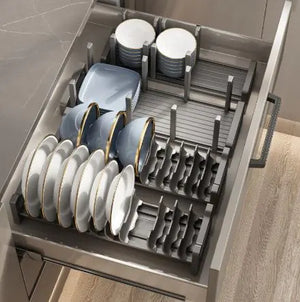 Kitchen Bowl Dish Tableware Storage Rack Rieworkes
