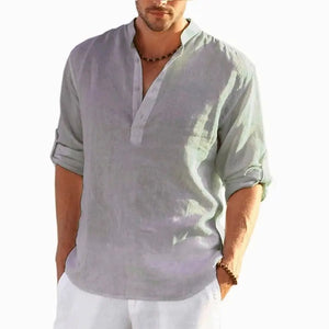 Linen Long Sleeve T-Shirt Rieworkes