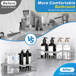 Bathroom Punch-free Storage Rack Wall-mounted Wall Mount Mimarta