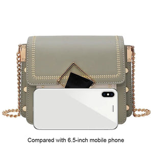 Chain Leather Crossbody Bags Rieworkes