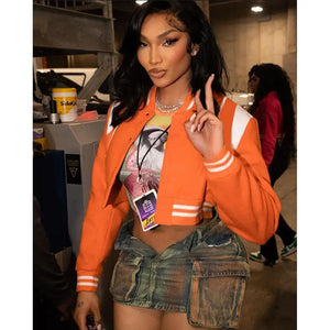 Cropped Varsity Jacket Rieworkes