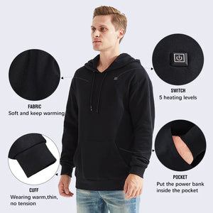 Heated Winter Hoodie Mimarta