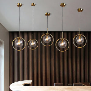 Nordic Modern Minimalist Glass Pendant Light Mimarta