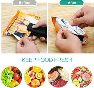Rechargeable Portable Mini Bag Sealer Rieworkes