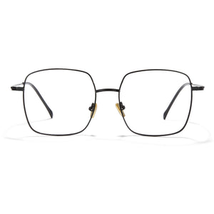 Cyxus Women Blue Light Bloking Glasses Anti Blue Light Glasses Square Rertro Metal Frame Glasses Black Mimarta