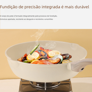 Non-Stick Stone Cookware Set - 4 Pieces for Home Use Mimarta