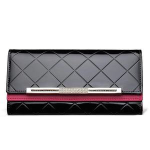 Luxury Women's Cowhide Leather Party Clutch Wallet Rieworkes