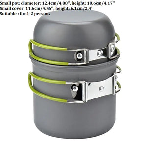 Outdoor Camping Cookware Set Rieworkes