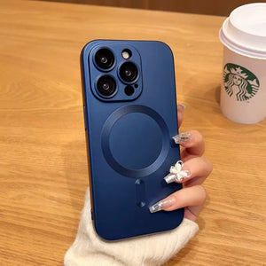 Luxury Matte Case For Magnetic Wireless Charging Rieworkes