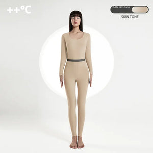 Seamless Thermal Underwear Set for Couples (Winter) Mimarta